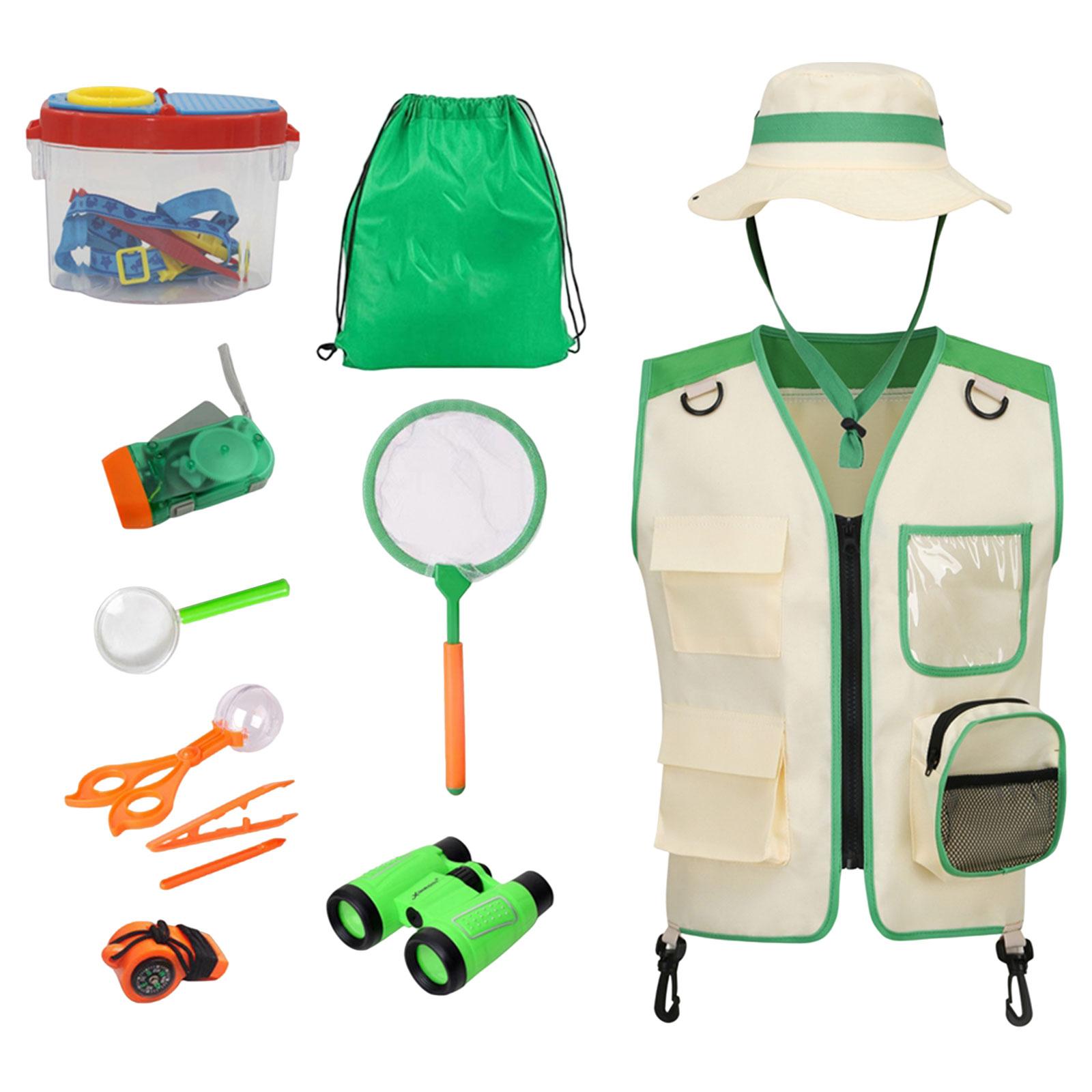 ชุดเสื้อกั๊กสำหรับเด็กเล็กสำหร - Outdoor Adventure Kit For Kids บทวิจารณ์และราคา