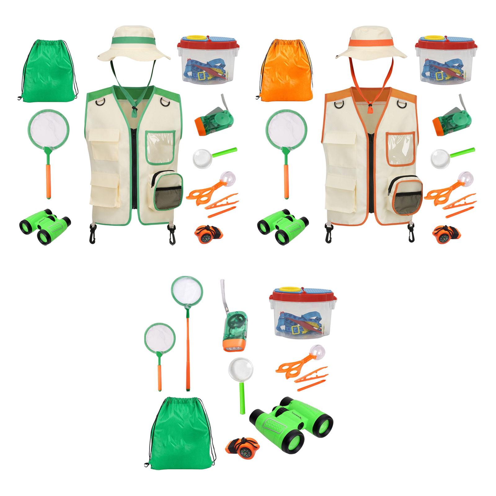 ชุดเสื้อกั๊กสำหรับเด็กเล็กสำหร - Outdoor Adventure Kit For Kids บทวิจารณ์และราคา