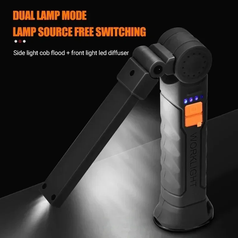 ไฟฉาย LED แบบพกพา COB ชาร์จไฟผ - Outdoor Adventure Trips บทวิจารณ์และราคา