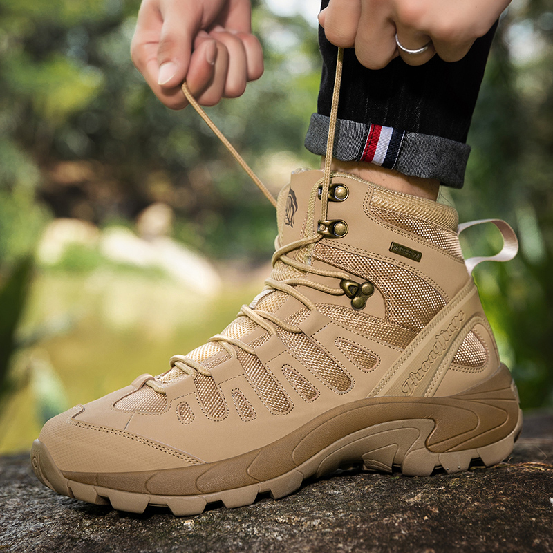 รองเท้าบูทแทคติคอลสำหรับผู้ชาย - Outdoor Adventure Trips บทวิจารณ์และราคา