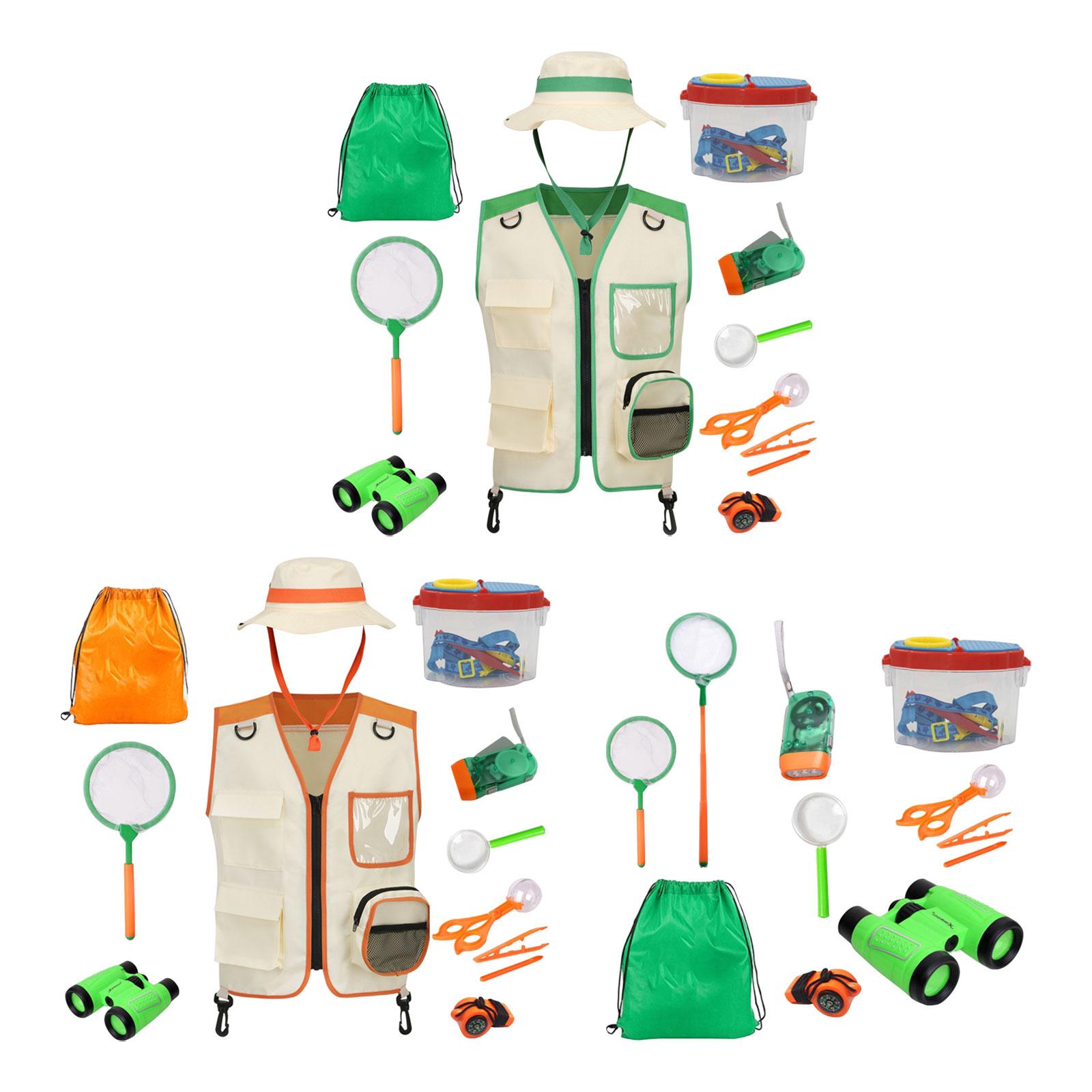 ชุดเสื้อกั๊กคาร์โก้สำหรับเด็ก  - Outdoor Adventure Kit For Kids บทวิจารณ์และราคา