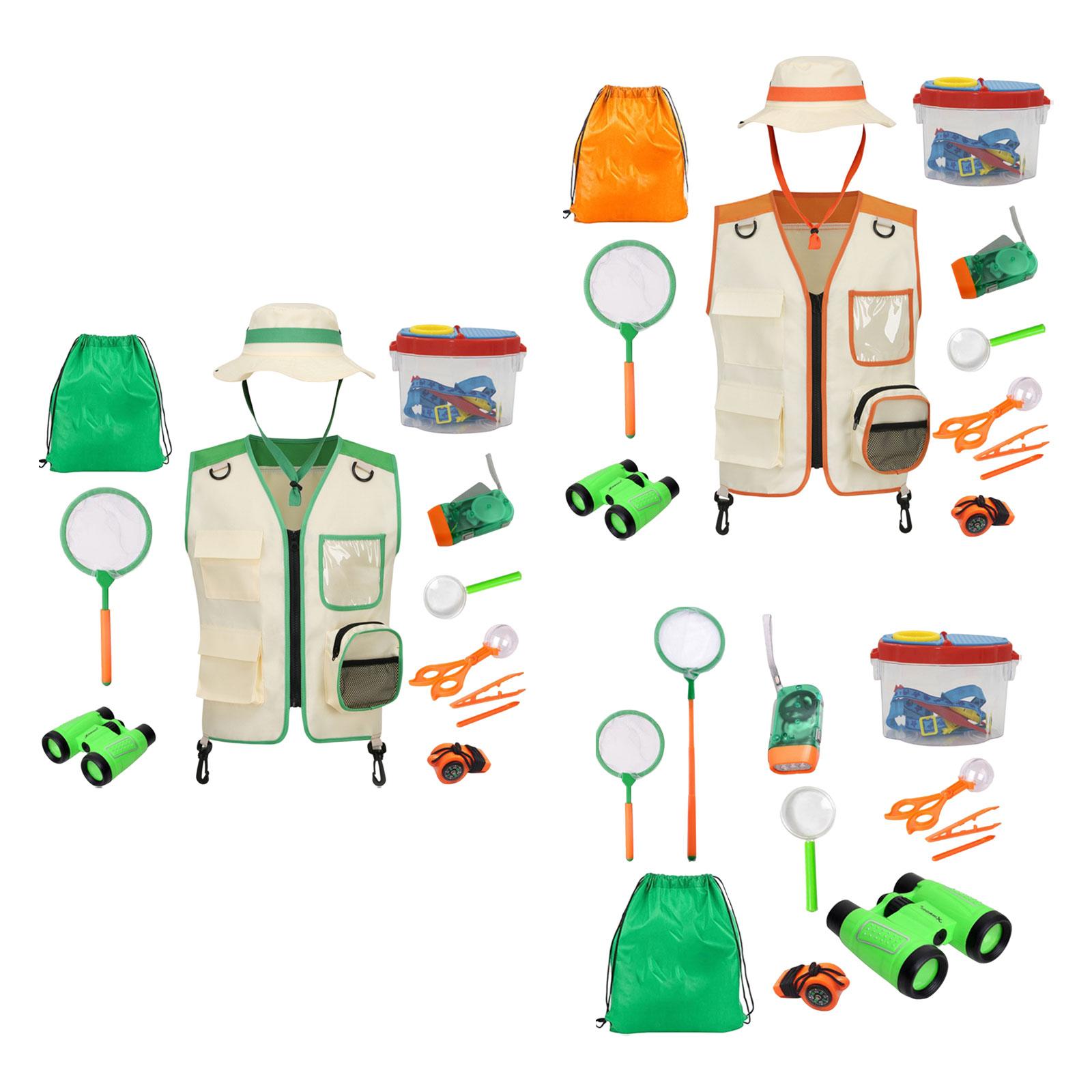 ชุดเสื้อกั๊กคาร์โก้สำหรับเด็ก  - Outdoor Adventure Kit For Kids บทวิจารณ์และราคา