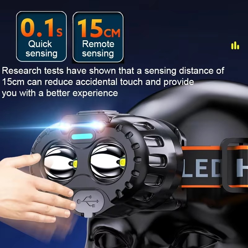 ไฟฉายคาดศีรษะ LED กำลังสูง พร้ - Outdoor Adventure Trips บทวิจารณ์และราคา
